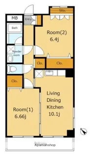 セレッソプラーサ【3階】の間取り