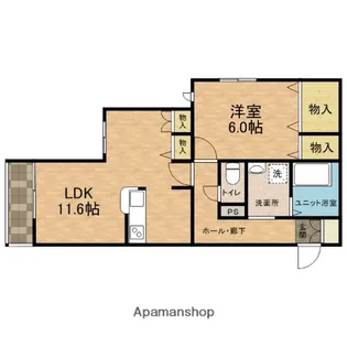 プチメゾン菅野【2階】の間取り