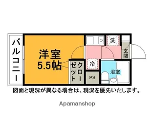 ジョイフル浦安【2階】の間取り