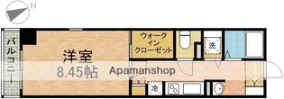 ラフィネ市川【701号室】の間取り