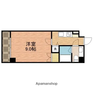 エスポワール本八幡【209号室】の間取り