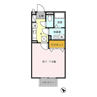 I.S.VILLA【1階】の間取り