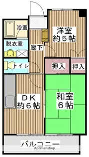 メゾン竹内【2階】の間取り
