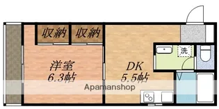 メゾン・ド・レスポワール【103号室】の間取り