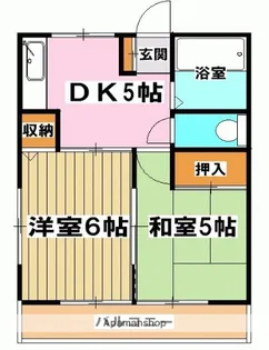 千葉県市川市市川南4丁目【アパート】の間取り