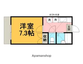 メゾンシンワ【1階】の間取り