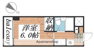 ロックグランデ船橋【2階】の間取り