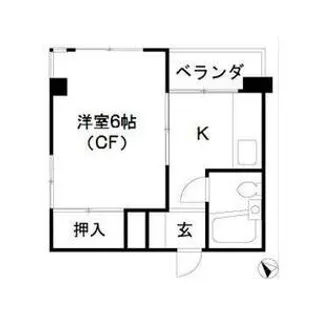 アーバン高藤【3階】の間取り