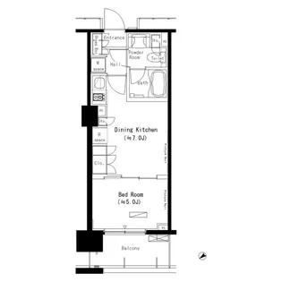 パークアクシス西船橋本郷町【2階】の間取り