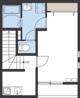 リブリ・KITAKASAI【2階】の間取り