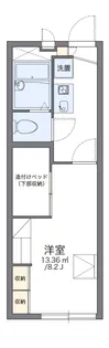 レオパレスウィル【1階】の間取り