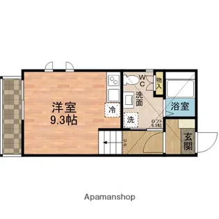 コンフォルト中山【2階】の間取り