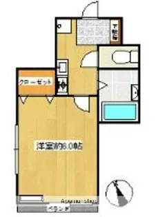 メゾン藤【201号室】の間取り