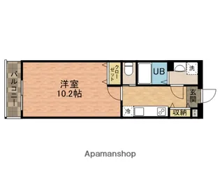 サンレジデンス【1階】の間取り