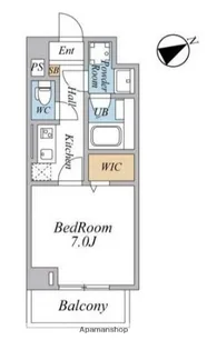 スカイグランデ船橋【4階】の間取り
