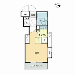 ローズガーデン36番館【4階】の間取り