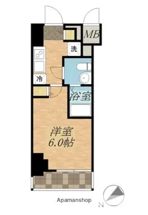 SーRESIDENCE市川【4階】の間取り