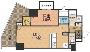 フェアリア 船橋本町【2階】の間取り