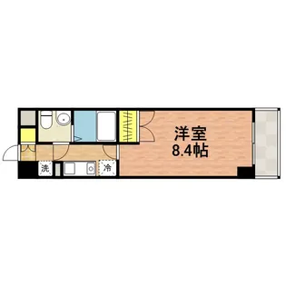 ジュモー京成船橋【7階】の間取り