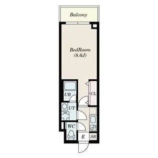 SーFORT行徳【3階】の間取り