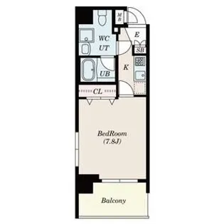 SーFORT船橋本町【6階】の間取り