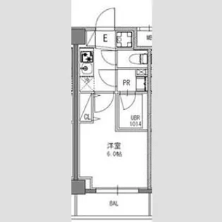SーRESIDENCE行徳【1階】の間取り
