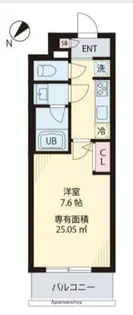 グランディール オアゾ【4階】の間取り