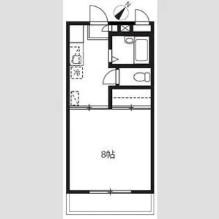 ウィンドテラス南行徳【3階】の間取り