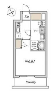 LIME RESIDENCE HIGASHINAKAYAMA【3階】の間取り