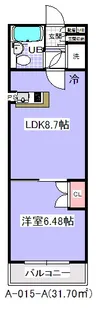 ローズマンション【2階】の間取り