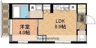千葉県船橋市本町1丁目【マンション】の間取り