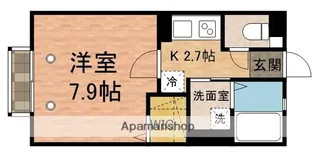千葉県船橋市市場3丁目【アパート】の間取り
