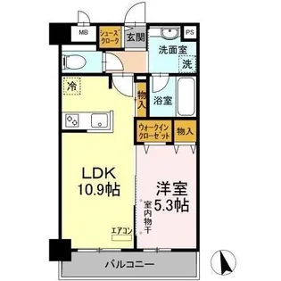 LUMIERE【4階】の間取り
