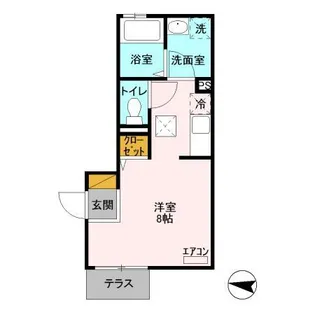 ERA船橋【1階】の間取り