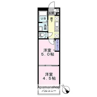 NESALLA【1階】の間取り