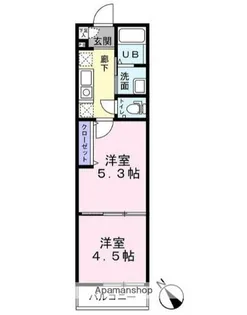NESALLA【2階】の間取り