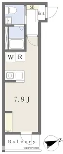 プレミエール船橋【305号室】の間取り