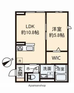 シュタインハウス【1階】の間取り