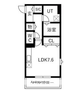ASOBI BASE 行徳駅前【3階】の間取り