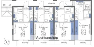 ユノ西船橋【2階】の間取り