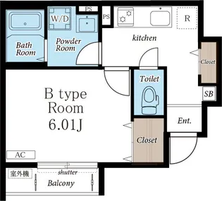 リブリ・グランハイムⅡ【1階】の間取り