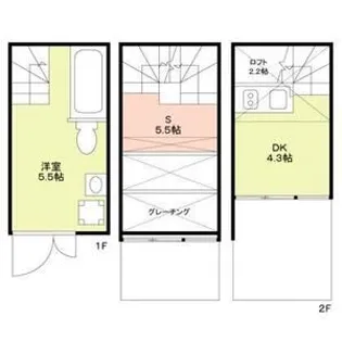 シーサイド船橋栄町【1階】の間取り