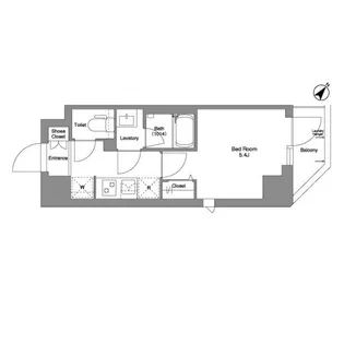 BPRレジデンス行徳【7階】の間取り