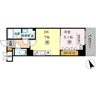 GRAND VILLAGE【3階】の間取り