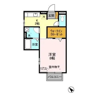 K・Sリバレッジ【2階】の間取り