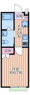 メゾン・ド・シエル【2階】の間取り