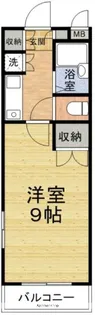 ジュネス水谷NO.2【101号室】の間取り