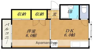ストークハイツ鈴木【203号室】の間取り