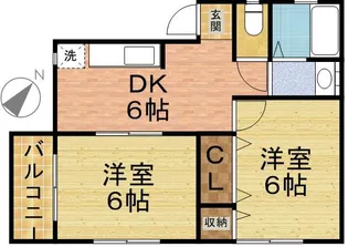 メゾン イシイ【2階】の間取り