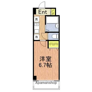 イーストベイ・船橋本町【7階】の間取り